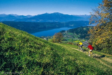 Mountainbiken am Millstätter See – Urlaub am Millstätter See – Pension Elisabeth – Frühstückspension in Kärnten am See