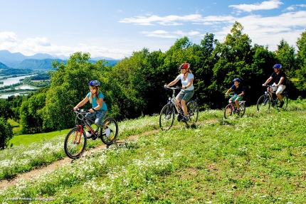 Radfahren am Drauradweg – Pension Elisabeth – Frühstückspension in Kärnten