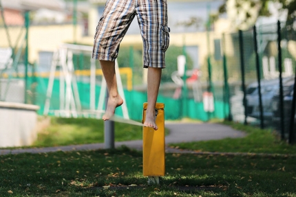 Slackline beim Hotel ROYAL X – Urlaub am Millstätter See – Pension Elisabeth – Frühstückspension in Kärnten