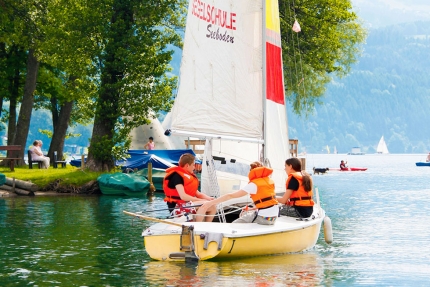 Segeln – Bootsverleih am Millstätter See – Urlaub in Kärnten am See – Pension Elisabeth