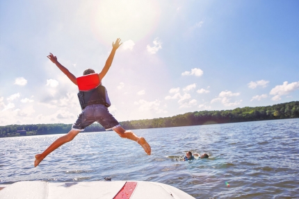 Motorboot – Bootsverleih am Millstätter See – Urlaub in Kärnten am See – Pension Elisabeth