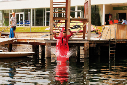 Wassersportschule – Kajak fahren beim Sporthotel ROYAL X am Millstätter See in Kärnten