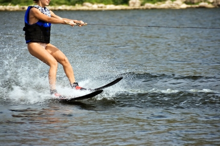 Wasserski fahren am Millstätter See – Urlaub in Kärnten am See – Pension Elisabeth