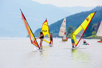 Windsurfen am Millstätter See – Urlaub in Kärnten am See – Pension Elisabeth